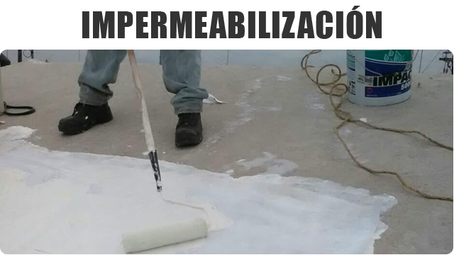 Impermeabilización profesional